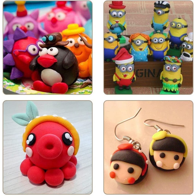 Xrten 32 Color Polymer Clay, Polymer Clay Starter Kit Colorful