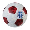 Mitre Engalnd Training 32 Football, White/Red, Size 5