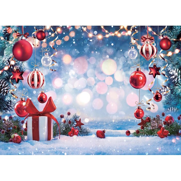 LYCGS 8X6ft Christmas Backdrop Winter Dream Wonderland Photo Backdrop Xmas
