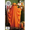 Clearstone Cosplay Halloween 2-Way Teru Pumpkin Poncho, Unisex, Orange