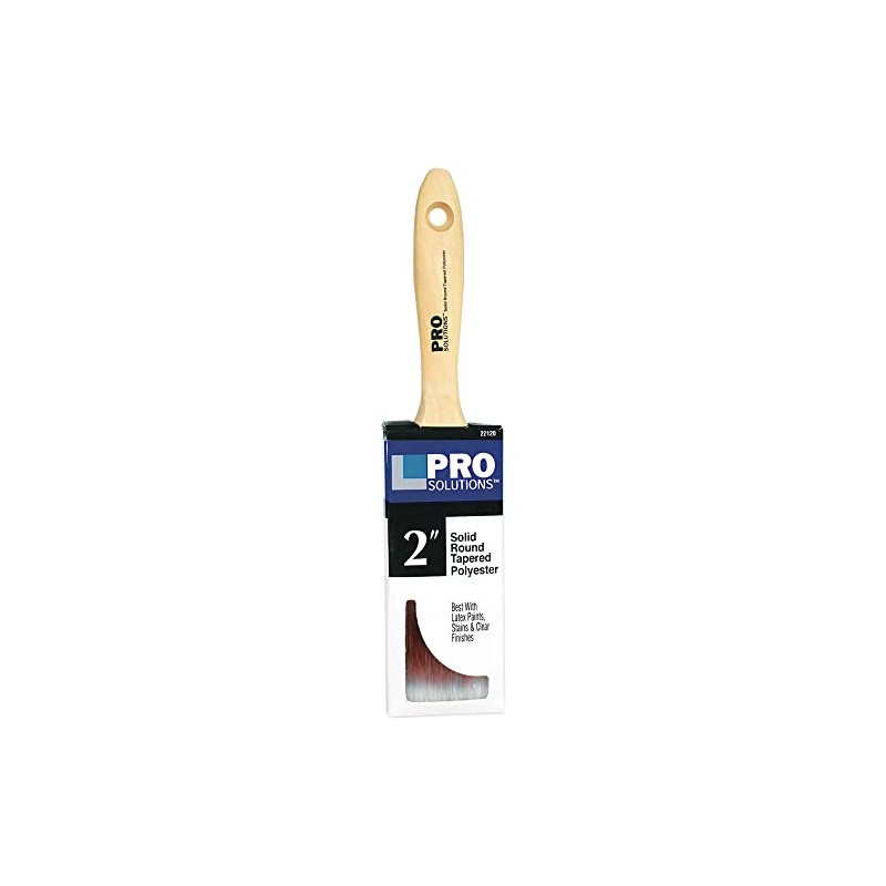 Pro Solutions 22120 SRT Polyester Paint Brush, Beaver Tail Handle,