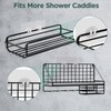 SMLBJUTE 10 Pack Shower Caddy Adhesive Replacement, Heavy Duty Waterproof