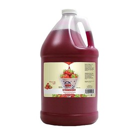 Sno-Treat Flavors 1 gal. Strawberry Snow Cone Syrup, Each