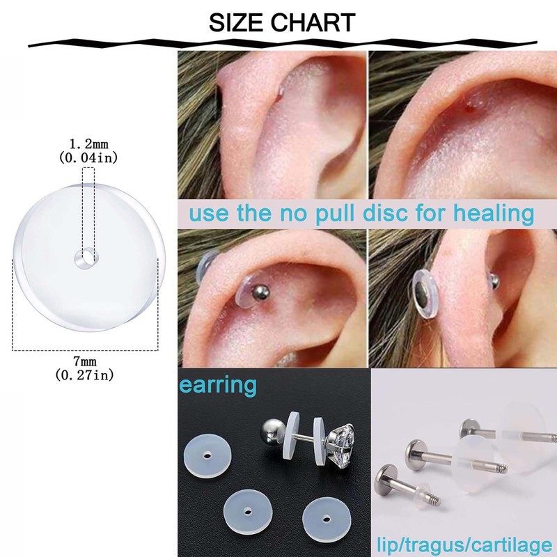 QWALIT Ear Piercing Gun Kit Earring Gun Piercing Kit Earring