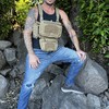 YAKEDA Tactical Chest Mini Rig Vest/Training Mini Rig Adjustable &