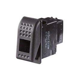 HELLA 6RH 007 832-331 Switch - Flip Switch Control - Equipment Vart.: II-I-0 - Number of connectors: 3 - without comfort function