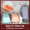 MONGSEW 3PCS Silicone Bread Loaf Pan, Non-Stick Bread Pans for