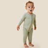 MORI Baby Boys and Girls Ribbed Clever One Piece Romper