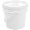 Zerodeko Mobile WetWipe Buckets White 4 L Portable Wipes Dispenser