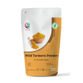 Kasturi Turmeric Powder for Skin Care | Wild Turmeric Powder | Aka Kasturi Manjal | Best for Preparing Turmeric Face Mask | Get Clear and Glowing Skin Naturally | 100grams / 3.5 Oz pack