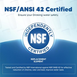 Upgraded Water Filter Replacement for Zero Pitcher and Dispenser ZR-001 ZR-004 ZP-006 ZR-017, Multi-Stage Filter System, Effectively Reducing Lead, Chromium, PFOA, and PFOS Contaminants, Pack of 4