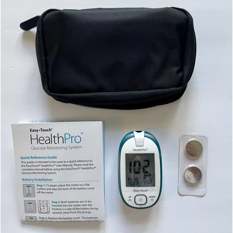 HealthPro HEALTPRO Meter Only with Deluxe Carrying Case