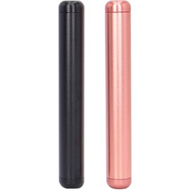 OZCHIN Aluminum Metal Tube 4.5-inch, Airtight, Lightweight, Fit in Pocket Great for Traveling