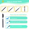 Grooved Book Magic Pens,Disappearing Ink Pen for Grooved Writing Books