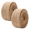 Burlap Fabric Roll - 10 Yards Natural Jute Fabric Ribbon