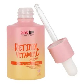 Pink Up, Suero Retinol Y Vitamina C, Reduce Y Evita Manchas Momento de aplicación DíaNoche Tipo de piel Todo tipo de piel                             