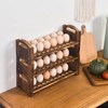 Wooden Egg Holder 3 Layer Fresh Egg Rack Holders Countertop