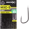 Fox Matrix MXC-5 Light Spade End Hook Barbless Size 20 GHK145 Protective Hook Stick Hooks