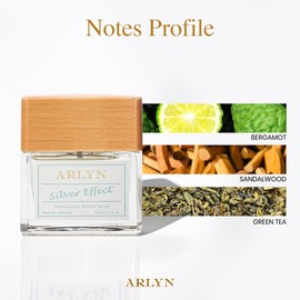 ARLYN Silver Effect Eau De Parfum Inspired by Creed's Silver Mountain W., Perfume for Men & Women, Luxury Fragrance - Vegan, Cruelty-Free, and Eco-Conscious (1.7oz / 50ml)