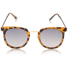 TAHARI womens Th713 Metal Bridged UV Protective Women s Round Sunglasses Elegant Gifts for Women 49 mm, Tortoise, mm US