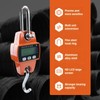 Digital Hanging Scale, 300 kg Portable Electronic Luggage Scale, Hook