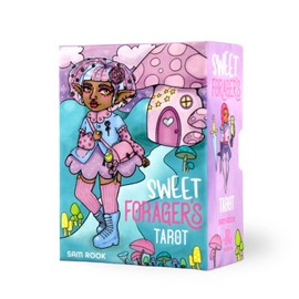 I.I.J Sweet Forager's Tarot Cards, Weighted Edition, 78 Cards, Tarot, Divination, Japanese Instruction Manual Included, Genuine Product