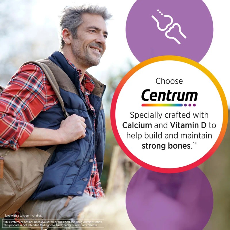 Centrum Multivitamin For Men, Multivitamin/multimineral Supp