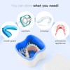 Annhua Partial Denture Case Retainer Cleaner Case, Large Retainer Cleaning