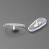 DOREKIN 5 Pairs Transparent Glass Glasses Sunglasses Nose Pads for