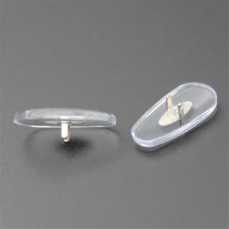 DOREKIN 5 Pairs Transparent Glass Glasses Sunglasses Nose Pads for