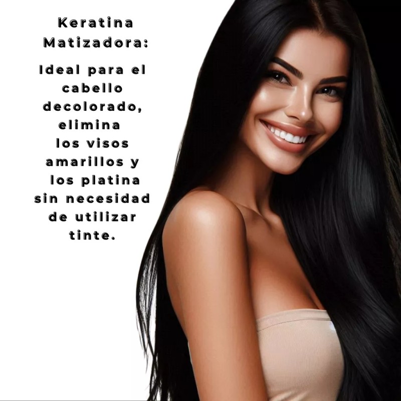 Edengi Keratina Y Vitamina E Tratamiento Intensificador Tono Negro