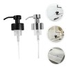 KONTONTY 2pcs Liquid Pump Dispenser Replacement Stainless Steel Soap Pump