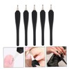 Mikinona 5pcs Fork Manicure Tool Cuticle Remover Foot File Nail