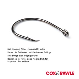 Cox & Rawle Mutsu Circle Extra Sea Fishing Hooks Size 5/0
