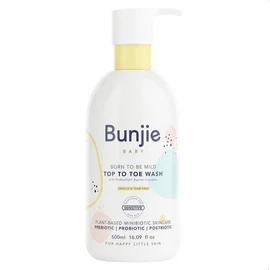 Bunjie Baby Top To Toe Hair And Body Wash 500mL
