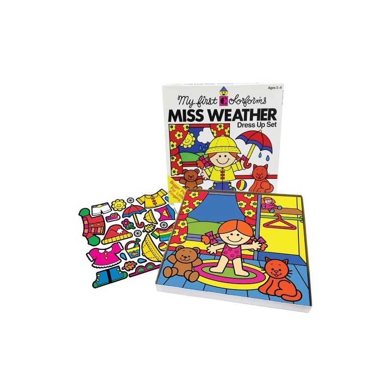 My First Colorforms Miss Weather Set