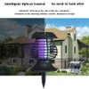 Mosquito Killer Solar LED Lamp Dual Mode Outdoor Waterproof Garden