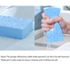 CHRUNONE 3 pcs Exfoliating Bath Sponge, Bath Sponge for Shower,