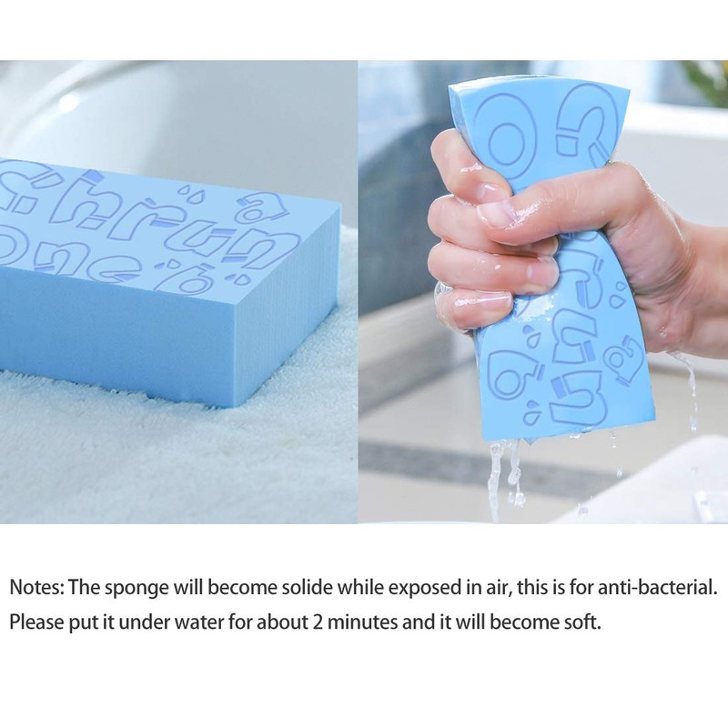 CHRUNONE 3 pcs Exfoliating Bath Sponge, Bath Sponge for Shower,