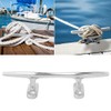 Stainless Steel Base Cleat Light Weight Mirror Polished Boat Accessory