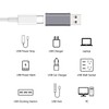 nonda - Adaptador USB 3.0 Macho-Hembra, Carga rápida de 3