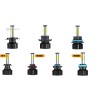 IRONWALLS 6 Sides H11 H9 H8 LED Headlight Bulbs Super