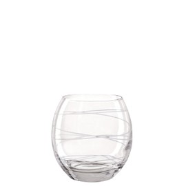 Drinking Glass Circle 390 ml White