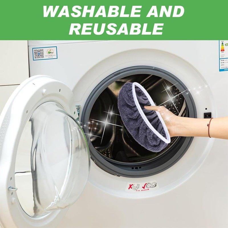 Reusable Microfiber Mop Pads Dry Sweeping Cloths Compatible with Swiffer