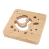 Wooden 3D LED Light Valentine's Day Hollow Hearts Shape Style