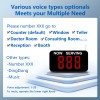 Wireless Queue Management System LED Token Number Take a Number
