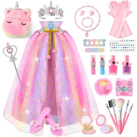 Fuzmo Princess Dress Up Clothes for Girls Ages 3 4 5 6 Years Old