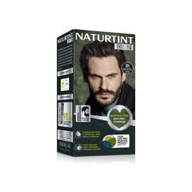 Naturtint Mens Permanent Hair Colour Gel 3N Dark Chestnut Brown for Hair Beard and Moustache. Ammonia Free, up to 100% Grey Coverage, Natural Looking Long Lasting Results