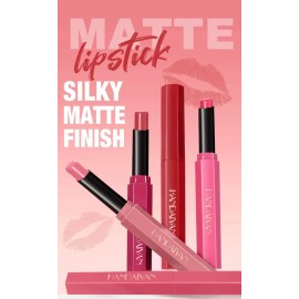 Ii Kit 6 Labiales Mate Barra Delgada Indeleble Sedoso ~