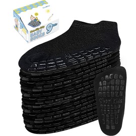 Kids Socks 6-8 Years Old 4 5 Little Boys Girls Toddler 5t 7 Ankle Non Slip Grip